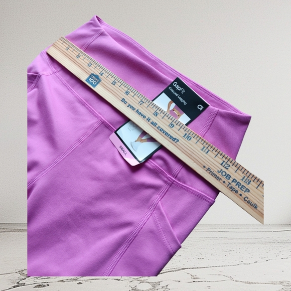 🥰GAP FIT WOMEN'S SIZE SMALL PINK YOGA LEGGINGS PANTS. - Picture 4 of 5